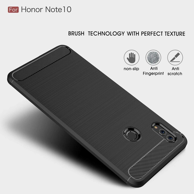 Husa Huawei Honor Note 10 TPU Carbon Gri