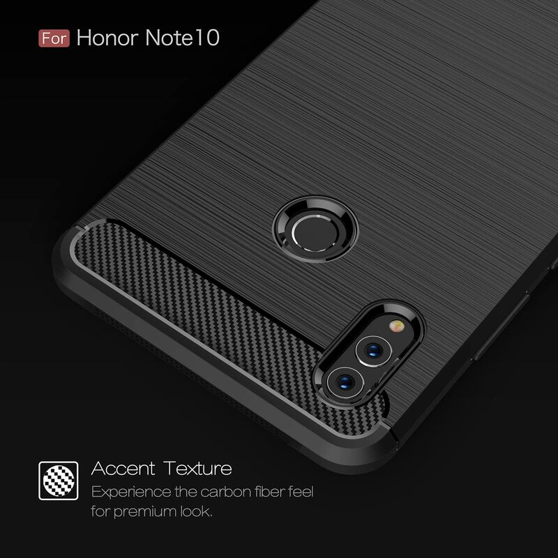 Husa Huawei Honor Note 10 TPU Carbon Gri