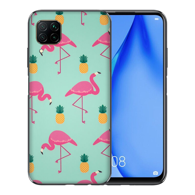 Skin Huawei P40 Lite - Sticker Mobster Autoadeziv Pentru Spate - Flamingo
