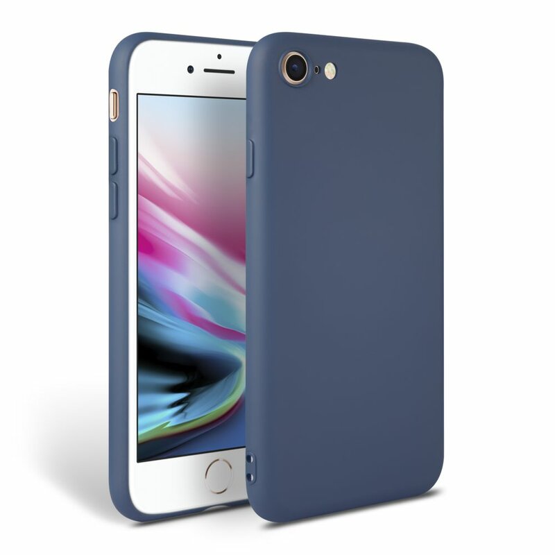 Husa iPhone 7 Tech-Protect Icon/Smooth - Albastru