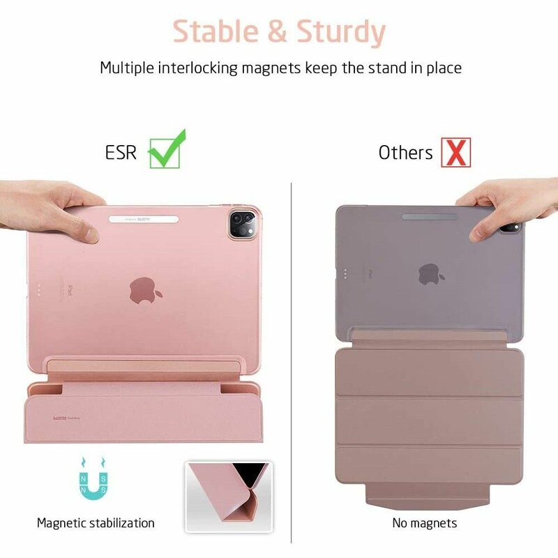 Husa Apple iPad Pro 2020 12.9 A2069/A2232 ESR Yippee - Rose Gold