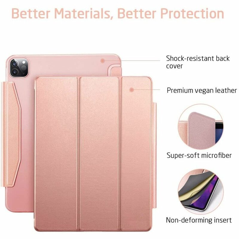 Husa Apple iPad Pro 2020 12.9 A2069/A2232 ESR Yippee - Rose Gold