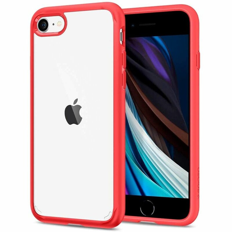 Husa iPhone 7 Spigen Ultra Hybrid - Red