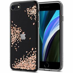 Husa iPhone 8 Spigen Liquid Crystal - Blossom