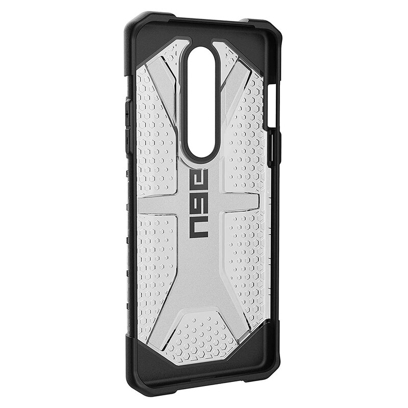 Husa OnePlus 8 transparenta UAG Plasma, cenusiu
