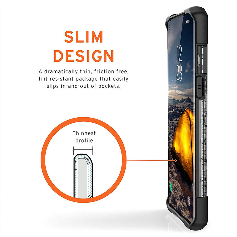 Husa OnePlus 8 transparenta UAG Plasma, ice