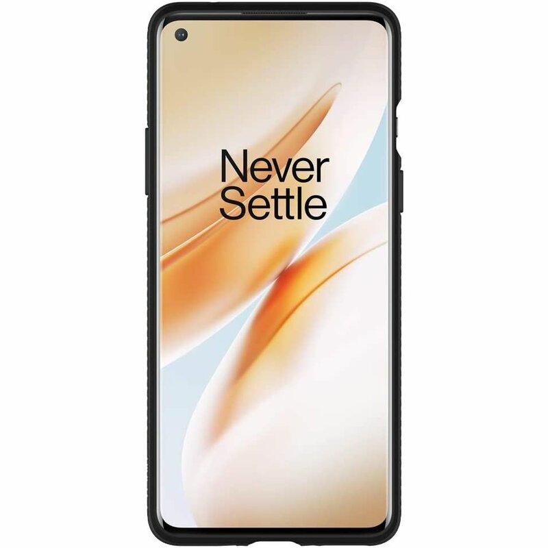 Husa OnePlus 8 Spigen Liquid Air - Matte Black