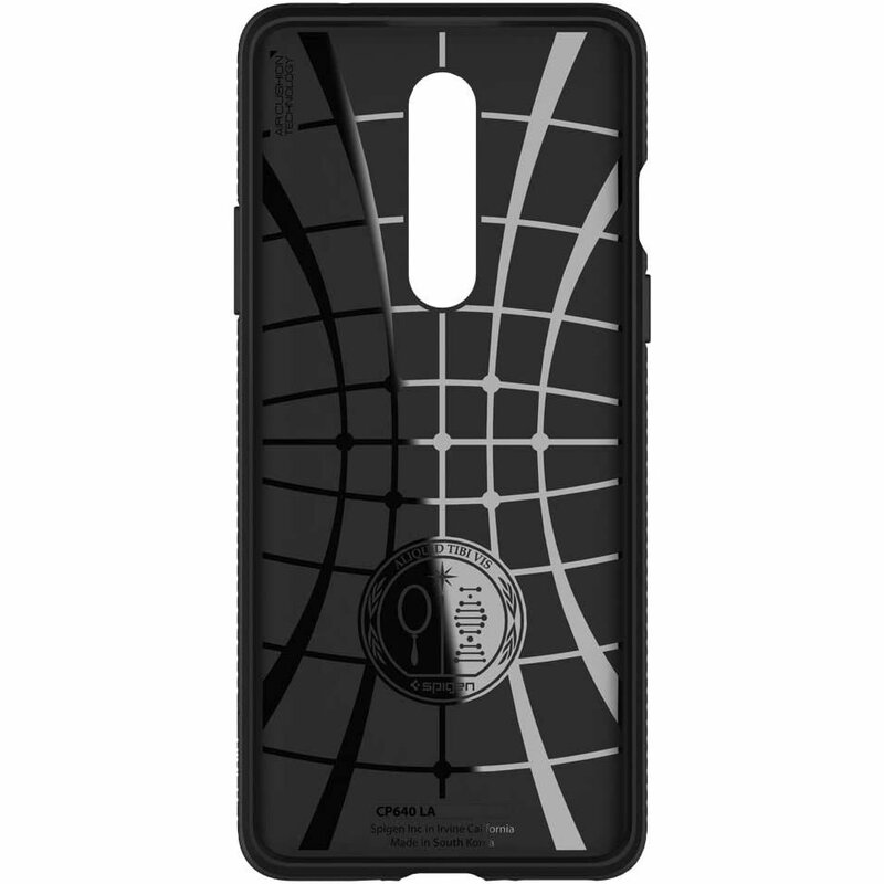Husa OnePlus 8 Spigen Liquid Air - Matte Black