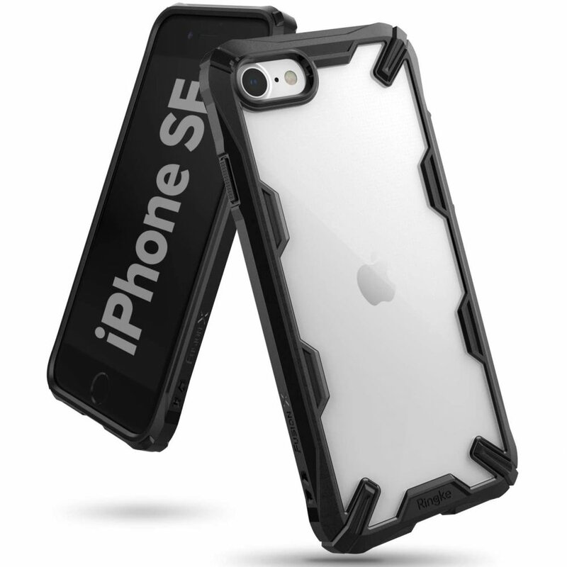 Husa iPhone 8 Ringke Fusion X - Black