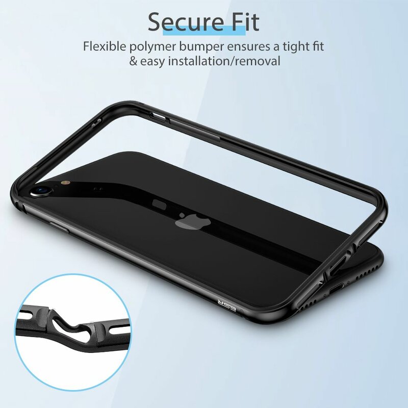 Bumper iPhone 8 ESR Edge Guard - Gri