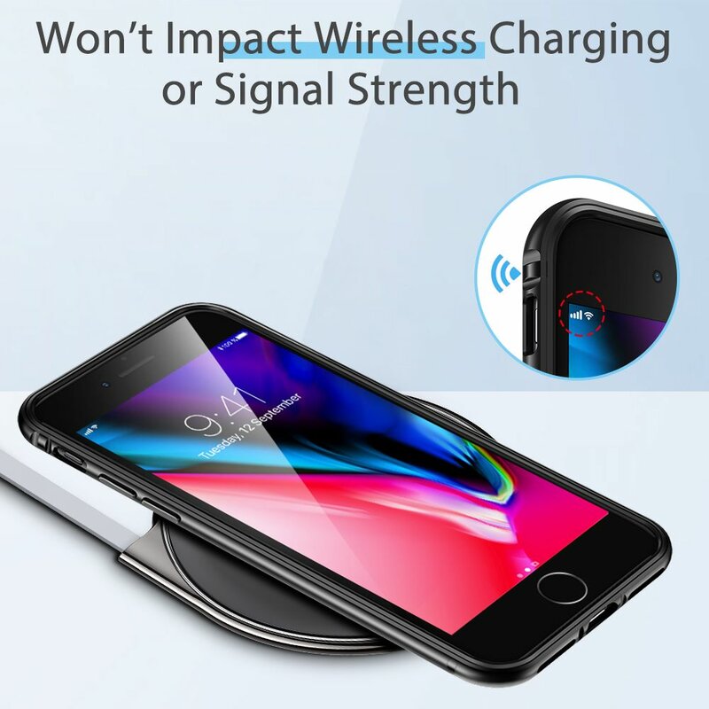 Bumper iPhone 8 ESR Edge Guard - Gri