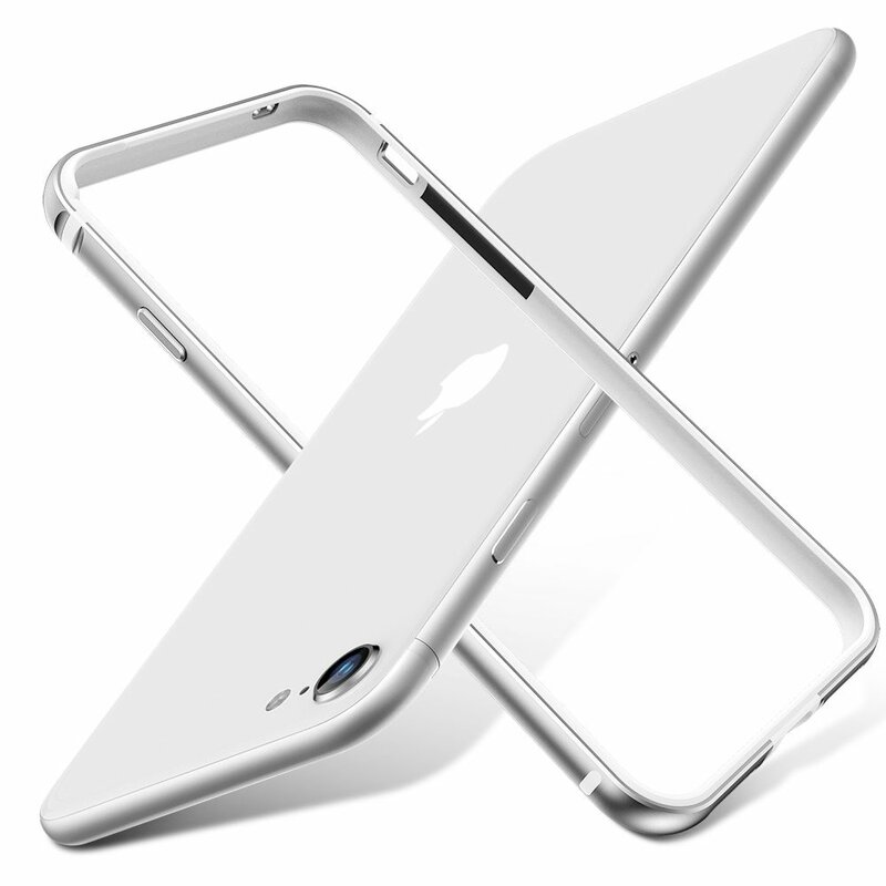 Bumper iPhone 7 ESR Edge Guard - Argintiu