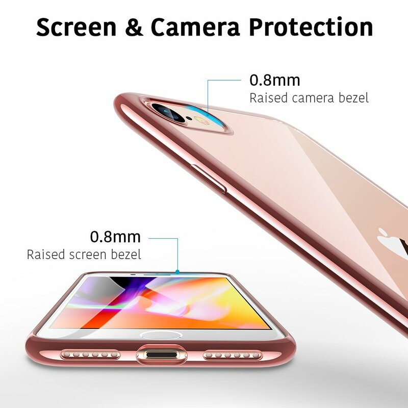 Husa iPhone 7 ESR Essential Crown - Rose Gold