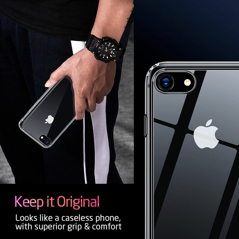 Husa iPhone 8 ESR Ice Shield - Clear