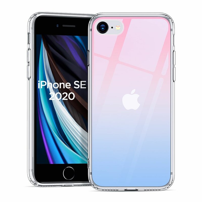 Husa iPhone 7 ESR Ice Shield - Red/Blue