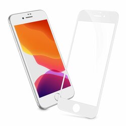 Folie Sticla iPhone 7 ESR Screen Shield 3D Edge Guard - White