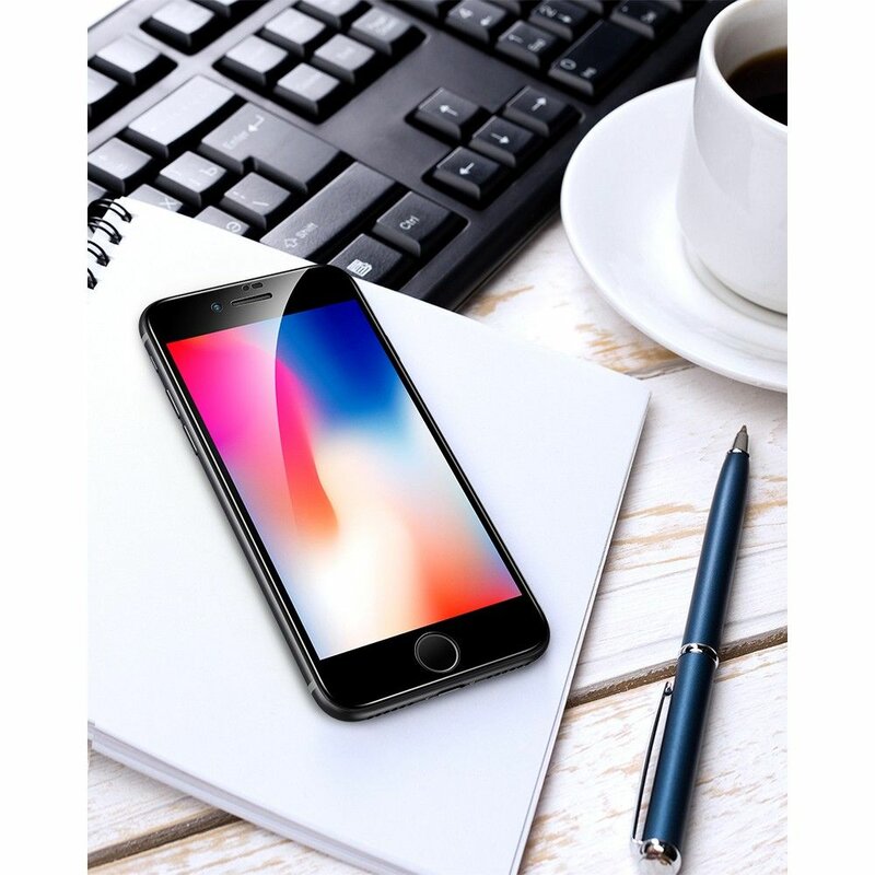 Folie Sticla iPhone 7 ESR Screen Shield 3D Edge Guard - Black