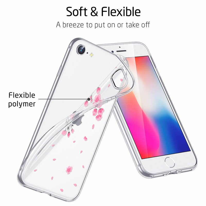 Husa iPhone 7 ESR Mania - Cherry Blossom