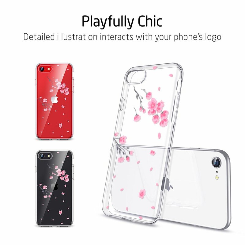 Husa iPhone SE 2, SE 2020 ESR Mania - Cherry Blossom