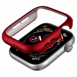 Husa Apple Watch 5 44mm Spigen Thin Fit - Red