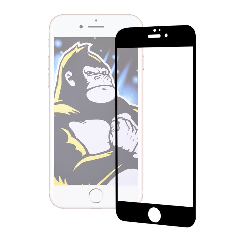 Folie iPhone 6 Plus / 6s Plus Blueo Type Gorilla Glass Anti-Explode - Negru