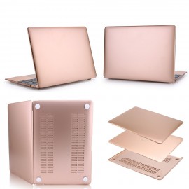Carcasa Protectie Apple MacBook 12 inch - Auriu