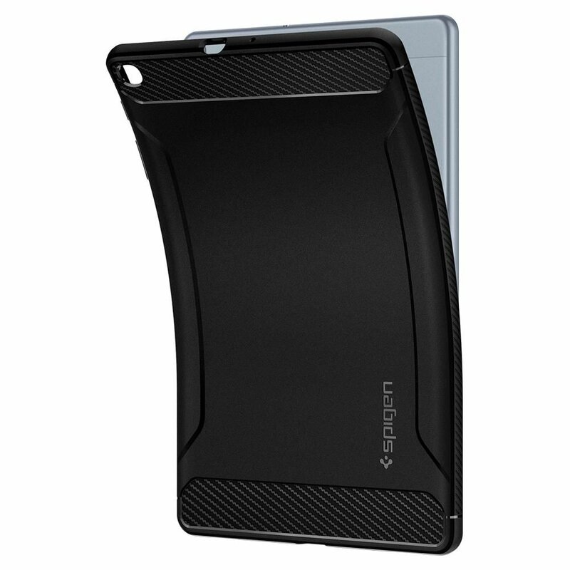 Husa Samsung Galaxy Tab A 10.1 2019 T510/T515 Spigen Rugged Armor - Negru