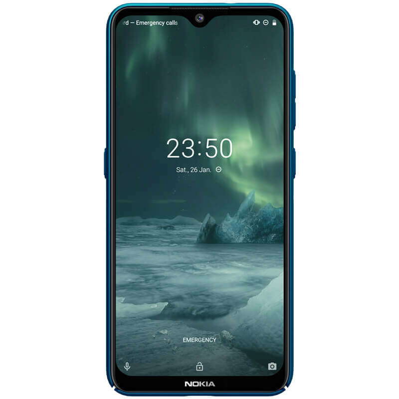 Husa Nokia 6.2 2019 Nillkin Super Frosted Shield, albastru