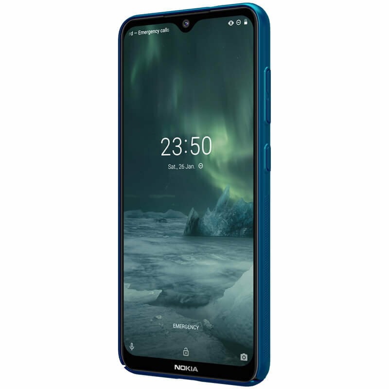 Husa Nokia 6.2 2019 Nillkin Super Frosted Shield, albastru