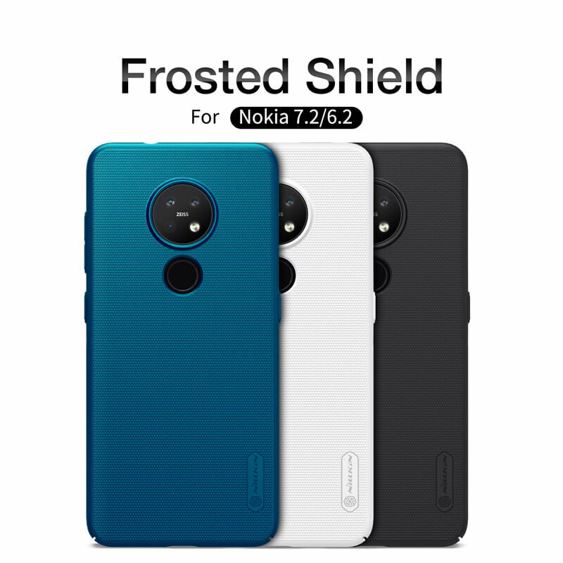 Husa Nokia 6.2 2019 Nillkin Super Frosted Shield, albastru