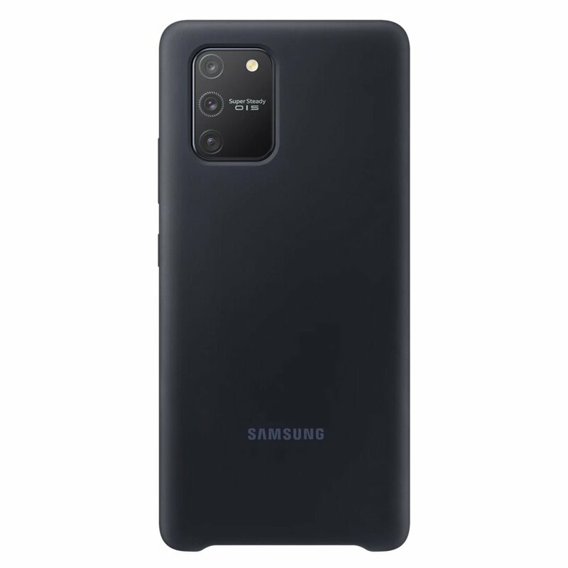 Husa Originala Samsung Galaxy S10 Lite Silicone Cover - Negru