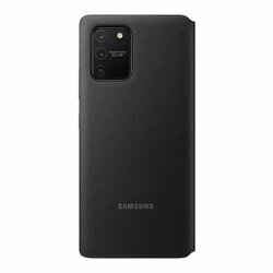 Husa Originala Samsung Galaxy S10 Lite S View Wallet Cover - Negru