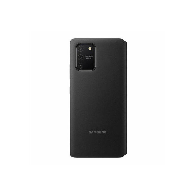 Husa Originala Samsung Galaxy S10 Lite S View Wallet Cover - Negru