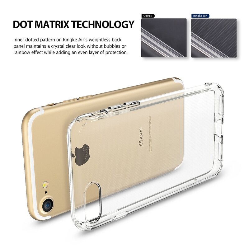 Husa iPhone 8 Ringke Air - Clear