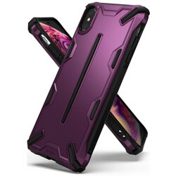 Husa iPhone XS Max Ringke Dual-X Design - Metalic Purple