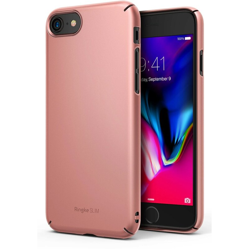 Husa iPhone 7 Ringke Slim - Rose Gold