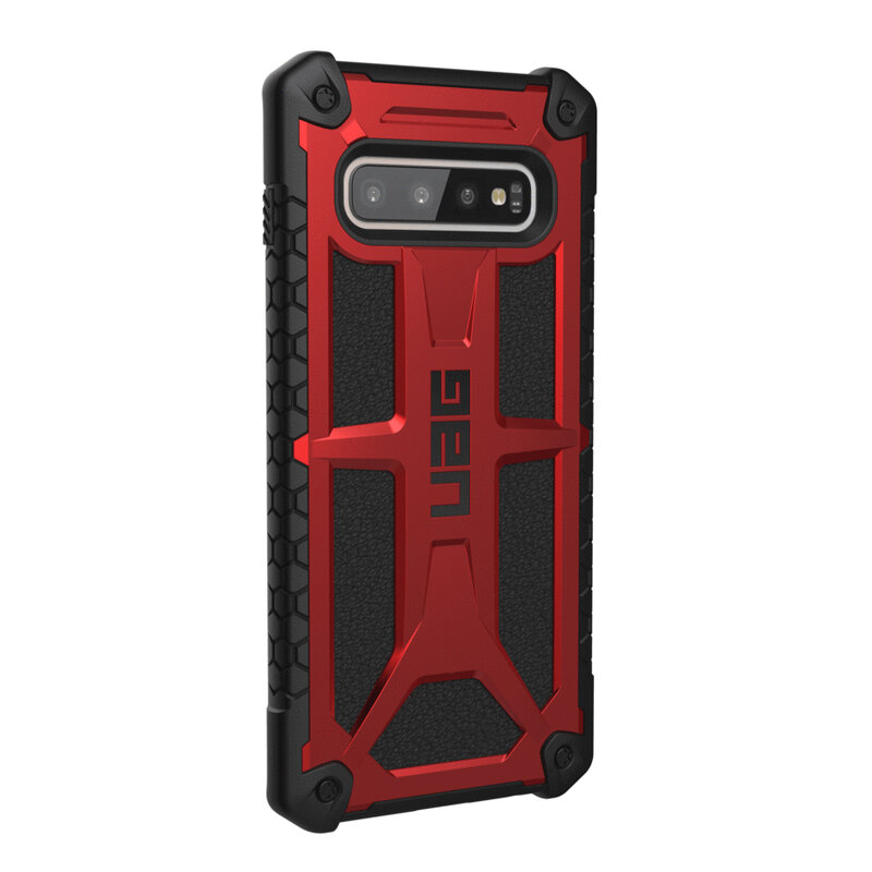 Husa Samsung Galaxy S10 Plus UAG Monarch originala, rosu