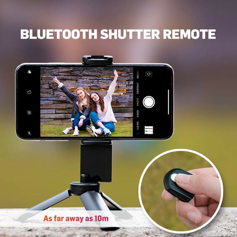 Suport Selfie Stick Adonit V-Grip Trepied Bluetooth Shutter Remote - Black