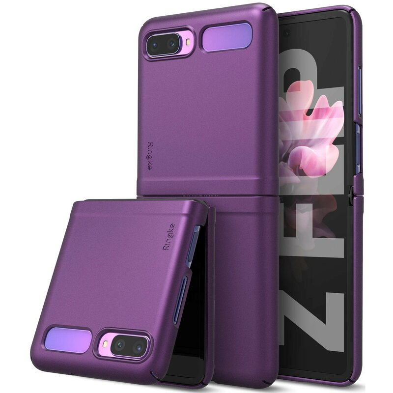 Husa Samsung Galaxy Z Flip Ringke Slim - Purple