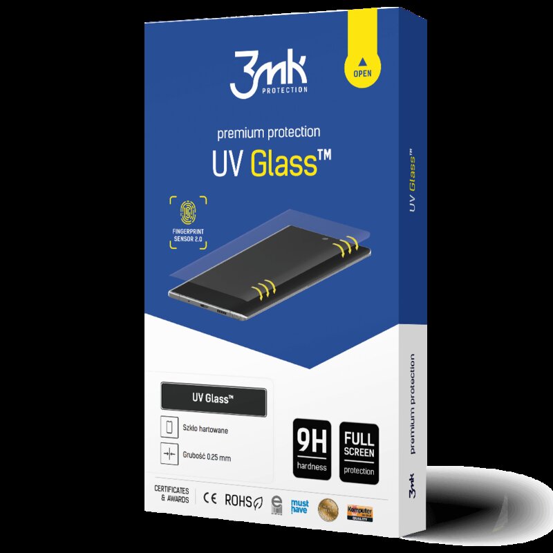 Folie Sticla Samsung Galaxy S10 3MK UV Glass - Clear