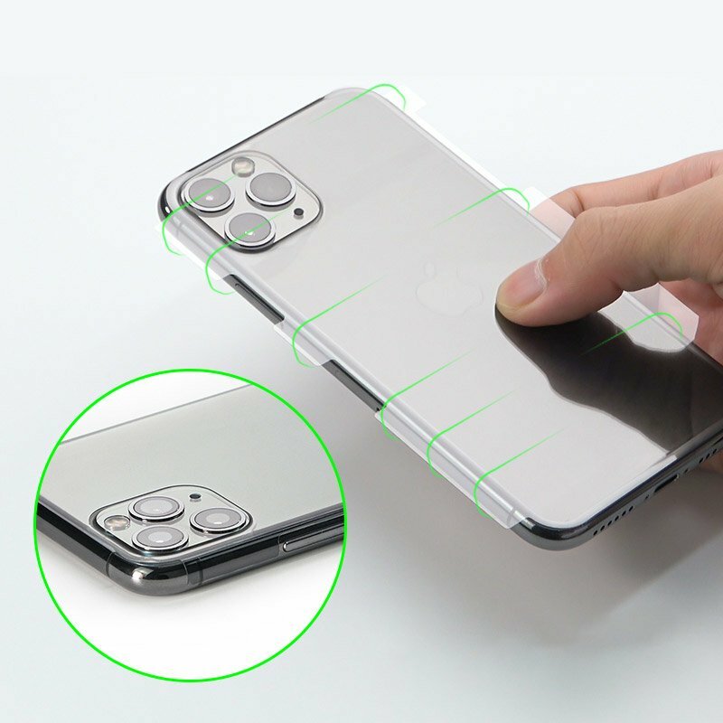 Folie iPhone XS Bestsuit Sharkbody Antibacterial Full Body 360° Self-Repair Film - Clear