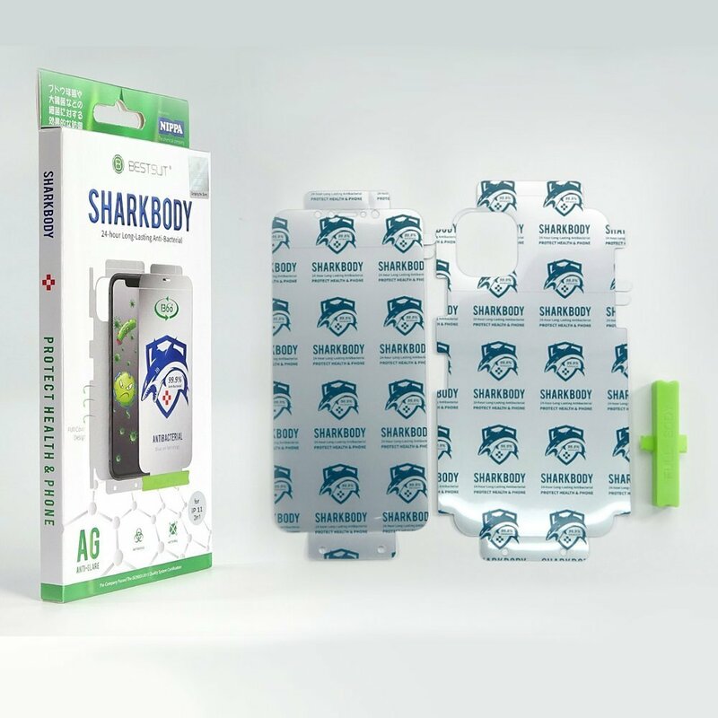 Folie Samsung Galaxy A50 Bestsuit Sharkbody Antibacterial Full Body 360° Self-Repair Film - Clear