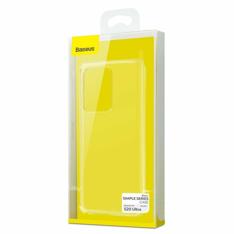 Husa Samsung Galaxy S20 Ultra 5G Baseus Simple Series Case - ARSAS20U-02 - Clear