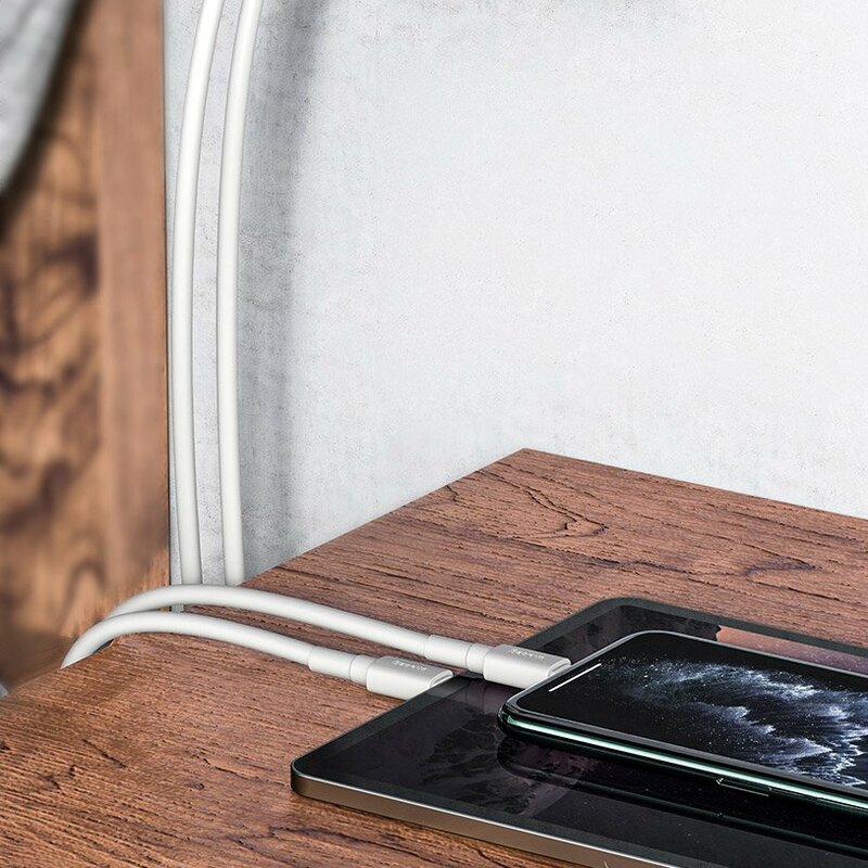 Incarcator Priza Baseus Speed Mini Dual U 2.1A 10.5W + Cablu De Incarcare USB/Lightning - TZCCFS-R01 - Negru