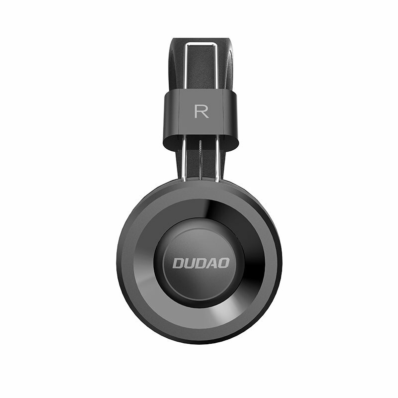 Casti On-Ear Cu Microfon Pe Fir Dudao X21 Wired Headset High Quality - Black