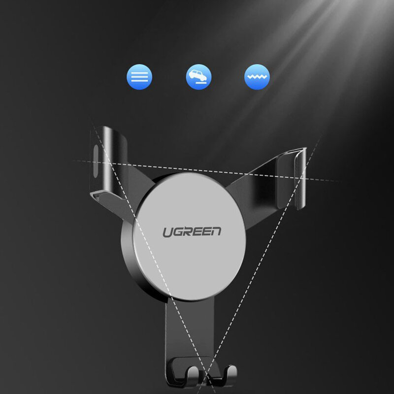 Suport auto Ugreen pentru grila de ventilatie, maxim 6.5