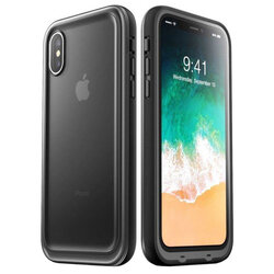 Husa Telefon iPhone X, iPhone 10 i-Blason Aegis Green Case - Black