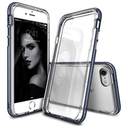 Husa iPhone 8 Ringke Frame Dual Layer - Slate Metal