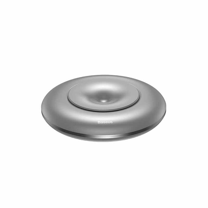 Odorizant Auto Baseus Vortex Natural Fragrance Car Air Freshner Holder Fara Alcool - SUXUN-QX0S - Silver