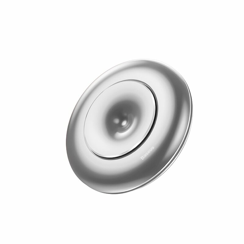 Odorizant Auto Baseus Vortex Natural Fragrance Car Air Freshner Holder Fara Alcool - SUXUN-QX0S - Silver